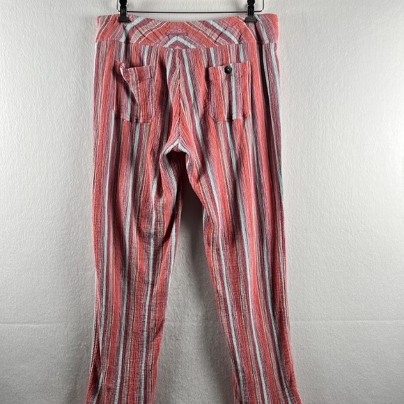 Sundance Women’s Gigi Striped Cotton Gauze Pants Size Medium Boho - Picture 3 of 8